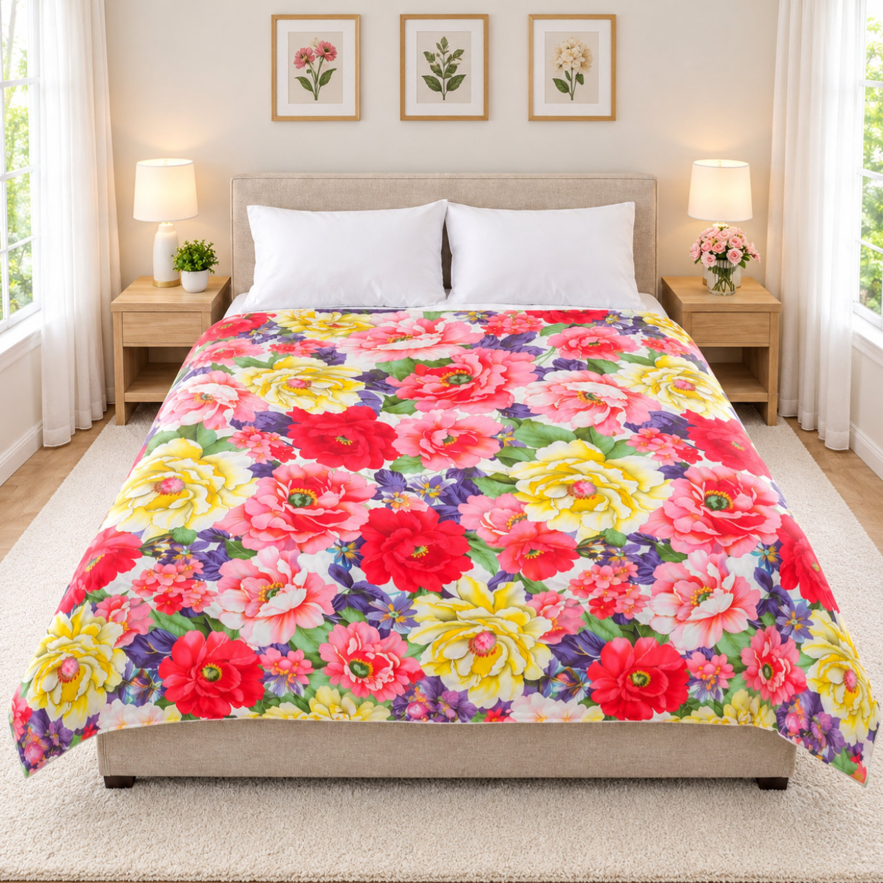 Imported Jointless Waterproof Bed Sheet 13310